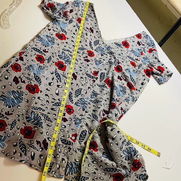 Glamorous Floral Button Up Tunic Dress 16 - Picture 7 of 7